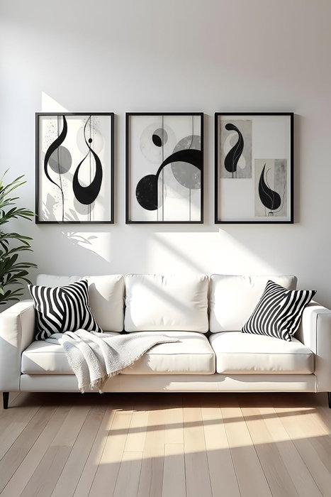 Wallity Huhu437- 50 x 70 Conjunto de 3 Cuadros Decorativos Wallity Huhu437- 50 x 70 Conjunto de 3 Cuadros Decorativos